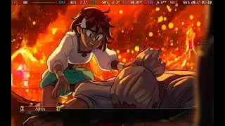 14 Minutes of Indivisible Gameplay on Steam Deck [No Commentary]