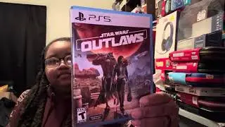 Unboxing of Ps5 Star Wars Outlaws 2025