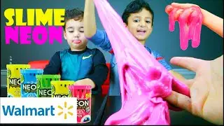 Neon Slime From Walmart!!