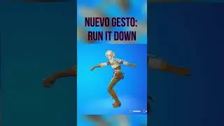 ✨️Nuevo gesto Run It Down - BTS - Tienda diaria de Fortnite✨️