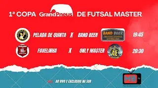1ª COPA GRANDPNEUS DE FUTSAL MASTER - RODADA 1