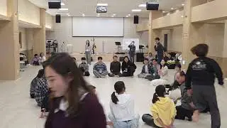한사랑 acts 캠프 수건돌리기