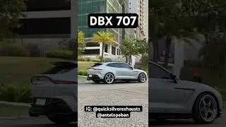 Unleashing the Beast: Aston Martin DBX 707&rsquo;s Roar with Quicksilver Exhaust #shorts | GSCN Videos