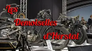 Je rencontre LES DEMOISELLES D'HERSTAL 😍 - Salon Moto Retro Wieze