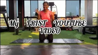 MY FIRST YOUTUBE VIDEO .                                        Weight loss exercise at home easily 