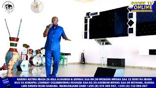 IBADA YA KUMSHUKURU MUNGU