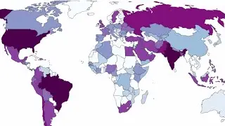 Coronavirus World Map (JAN-JUNE 2020) - Timeline