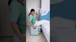 Portable Toilet Comfort for All #toilet #bathroom #aid