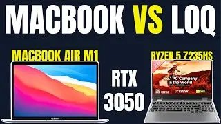 macbook air m1 vs lenovo loq 🔥 Which Should You Buy? 🤔
