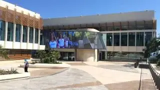 outdoor led curtain for outdoor advertising