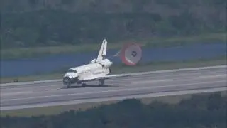 STS-127 Space Shuttle Landing