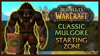 CAMP NARACHE - CLASSIC WOW REVISITED - TAUREN STARTING AREA 1.12.1