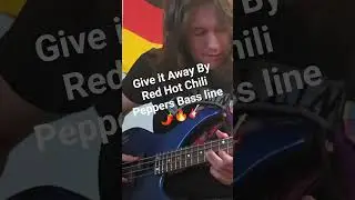 Give it Away By Red Hot Chili Peppers Bass Line #bass #bassguitar #bassist #yamahabass #rhcp #flea