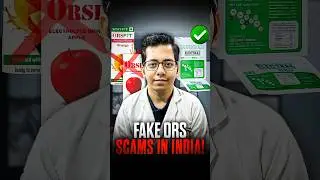 Fake ORS Scams Exposed | Real VS Fake ORS | Dt.Bhawesh | #diettubeindia #dietitian #shorts
