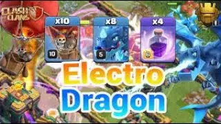 TH13 and TH14 Attack E-Dragon & Loon Flinger Strategy for  1Star and 2Star Victor in Clash of Clans