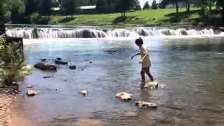 Father's Day at the War Eagle Creek