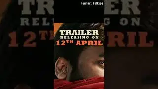 Acharya trailer release update poster🔥| Chiranjeevi| Ramcharan| #shorts