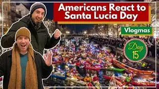 Americans React to SANTA LUCIA tradition IN COPENHAGEN, DENMARK