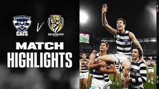 Geelong Cats v Richmond Highlights | Round 15, 2022 | AFL