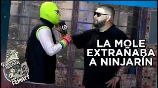 Un reencuentro amoroso entre Ninjar&iacute;n y La Mole | Buenas Noches Don Fematt