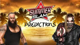 SUMMERSLAM 2020 PREDICTIONS!