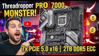 Обзор материнской платы ASUS Pro WS WRX90E-SAGE SE &ndash; AMD Threadripper PRO, DDR5 ECC, PCIe 5.0, 10...