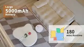 L20m Laser Navigation Robot Vacuum and Mop Combo