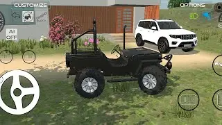 LANDI JEEP OLD MODEL  // NEW CAR GAME IN INDIAN GTA OFFLINE CAR GAME