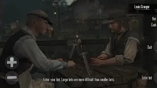 RDR Winning 100$ easily in five finger fillet  gameplay #rdr #rdr2 #rdrmobile #gaming 