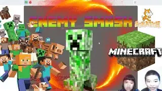 Secrets of Coding in SCRATCH: Create *ENEMY SMASH* GAME Tutorial