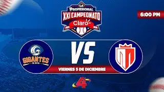 Gigantes de Rivas 🆚 Tren del Norte | La Profesional 2025 - 2026 ⚾
