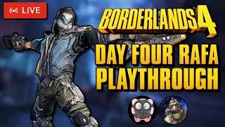 First Time Playing Rafa in Borderlands 4 @LilGasmask (Day 4) [LIVE]