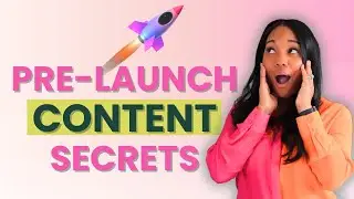 How to Hype Up Your Digital Product Launch 🔥 | Pre-Launch Content Tips