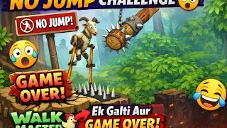 No Jump Challenge 😱 | Walk Master Impossible Level | Hindi Gameplay