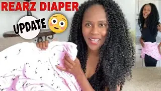 REARZ Cloth Night Time DIAPER (UPDATE)!| How To USE A Cloth Diaper With LAUNDRY TABS?