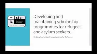 STAR Equal Access - Developing and maintaining scholarships for refugees and asylum seekers 01/05/20
