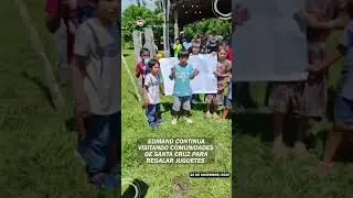 Edmand contin&uacute;a visitando comunidades de Santa Cruz para regalar juguetes#bolivia #nacional