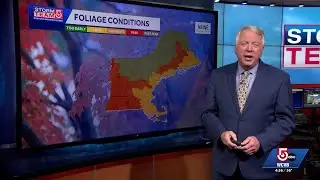 Fall foliage tracker: Colors past peak in Northern New England