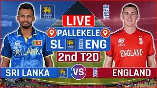 Sri Lanka vs England 2nd T20 Live Scores | SL vs ENG 2nd T20 Live Scores & Commentary