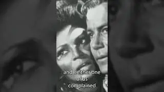The Star Trek Kiss between Uhura and Kirk (Nichols and Shatner). Nichelle tells her perspective.