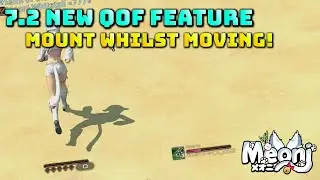 FFXIV: Mount Whilst Moving! - New 7.2 Quality Of Life Feature!