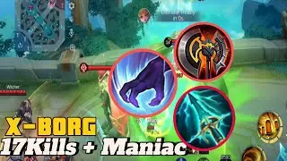 17 Kills + Maniac - XBORG Tower Dive Maniac Gameplay