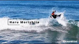 Pro Surfer, Haru Morishita & A-next,Jun Kaneko, Surf Session at Sunrise point in Chiba,Japan