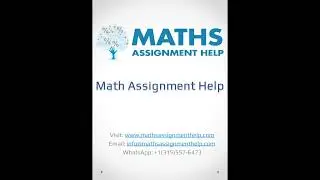 Math Assignment Help