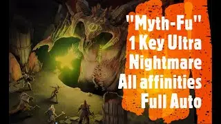 1 key Ultra Nightmare Clan Boss - All affinities Full Auto (Myth-Fu)