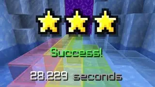 Hive bedwars cave parkour speedrun (28.229 seconds)