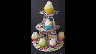 DIY Cupcake Organizer / DIY Cupcake Stand / DIY Cupcake Holder Using Cardboard