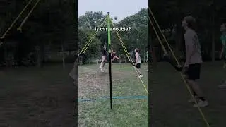 It is NOT a double&hellip;😎 #volleyball #athlete #funny