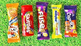 Satisfying video Asmr lollipops candy&nbsp;&nbsp;unboxing video Asmr video and chocolate gummy candy
