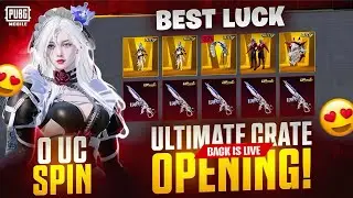 10 UC 😱 CRATE OPENING | NEW ULTIMATE SET 🥵 PRIME PLUS VOUCHER TRICK | BGMI 